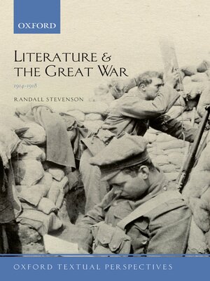 cover image of Literature and the Great War 1914-1918